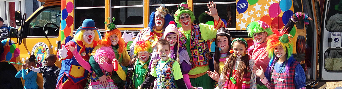clowning for kids group